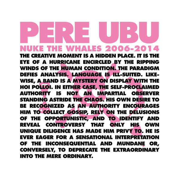 PERE UBU - NUKE THE WHALES
