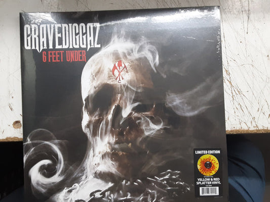 GRAVEDIGGAZ - 6 FEET UNDER (YELLOW & RED)