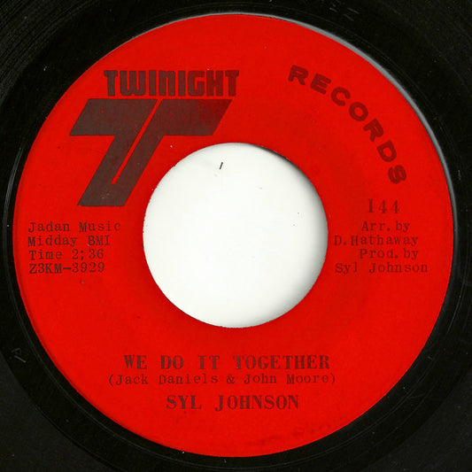 SYL JOHNSON-WE DO IT TOGETHER