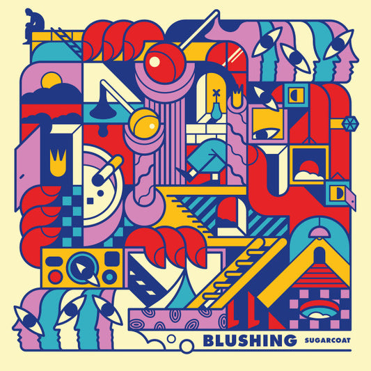 BLUSHING- SUGARCOAT (RED VINYL)