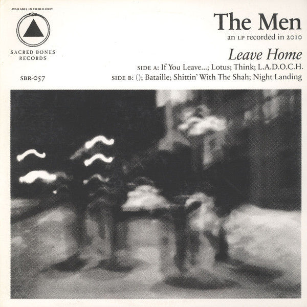 THE MEN- LEAVE HOME (WHITE)