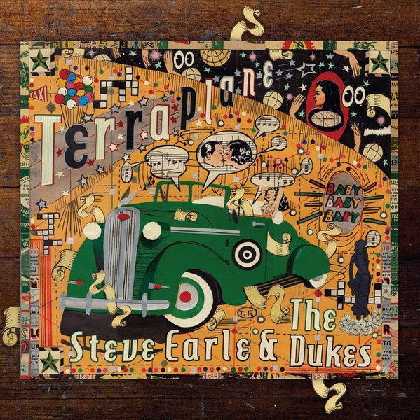 STEVE EARLE & THE DUKES- TERRAPLANE (GOLD)