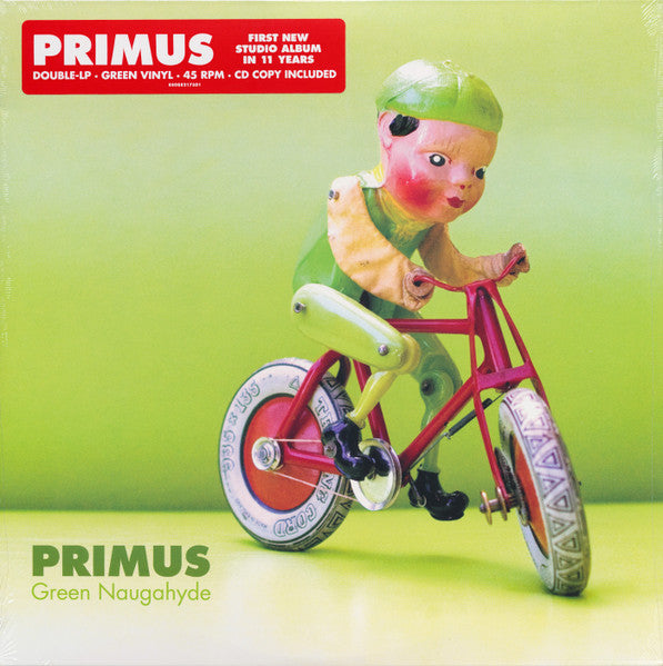 PRIMUS-GREEN NAUGAHYDE