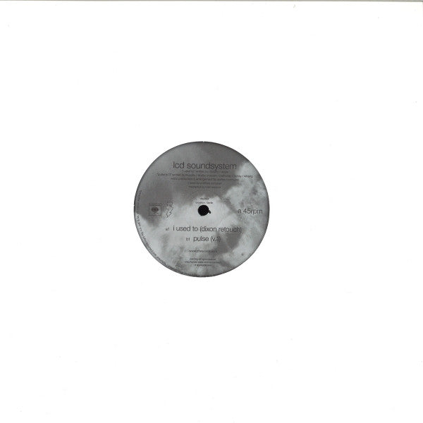 LCD SOUNDSYSTEM- I USED TO