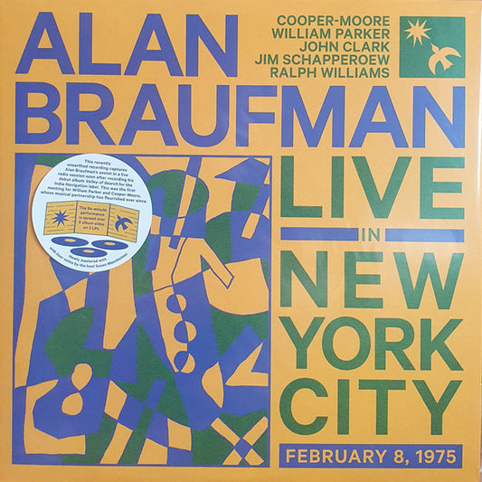 Alan Braufman - Live In New York City