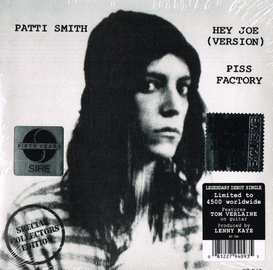 SMITH,PATTI-HEY JOE 7"