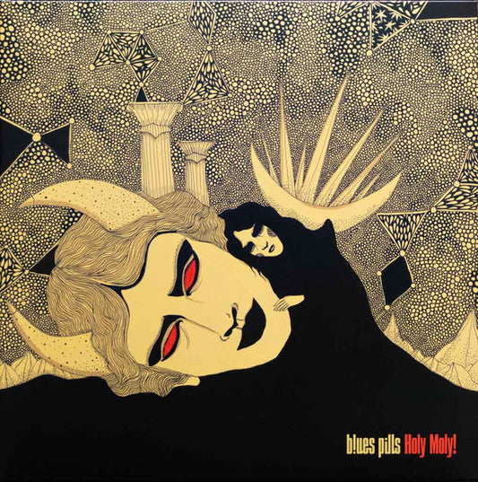 BLUES PILLS- HOLY MOLY (MUSTARD BLACK)
