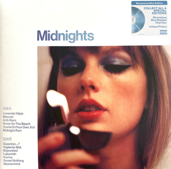 TAYLOR SWIFT - MIDNIGHTS (Moonstone Blue)