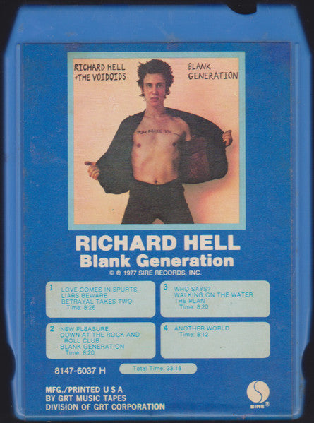 RICHARD HELL-BLANK GENERATION / Blue
