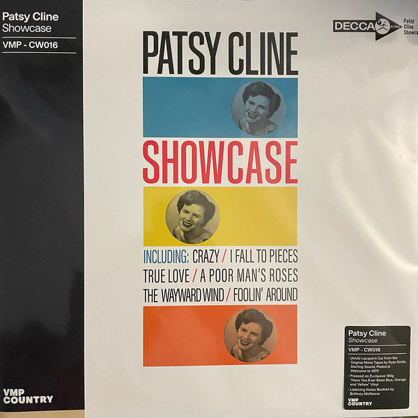 PATSY CLINE - SHOWCASE