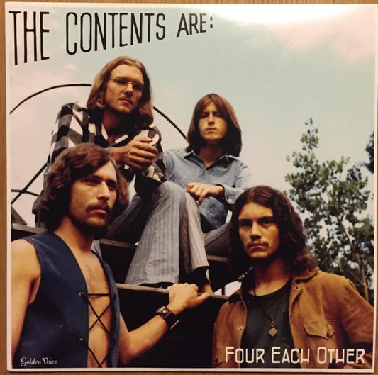 THE CONTENTS ARE-FOUR EACH OTHER
