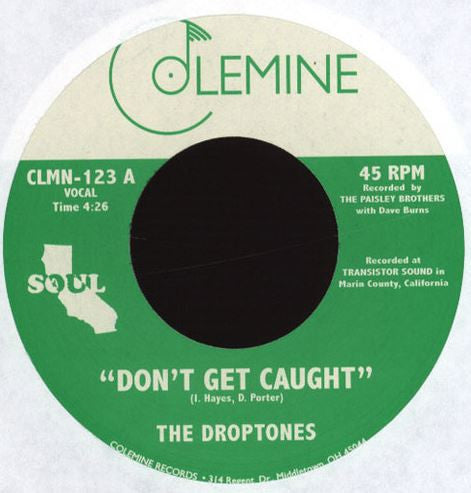 THE DROPTONES-DONT GET CAUGHT 7"