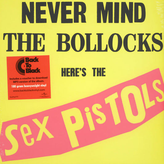 SEX PISTOLS-NEVER MIND THE BOLLOCKS