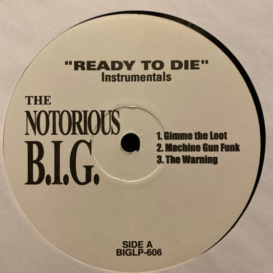 NOTORIOUS B.I.G. - READY TO DIE INSTRUMENTALS