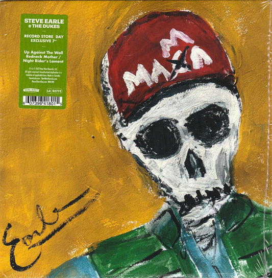 STEVE EARLE- UP AGAINST 7"