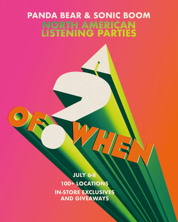 Panda Bear & Sonic Boom: A ? Listening Event