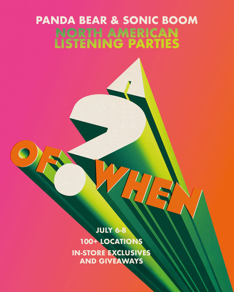 Panda Bear & Sonic Boom: A ? Listening Event