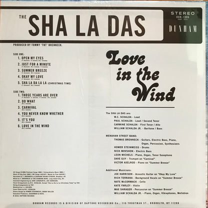 THE SHA-LA-DAS- LOVE IN THE WIND