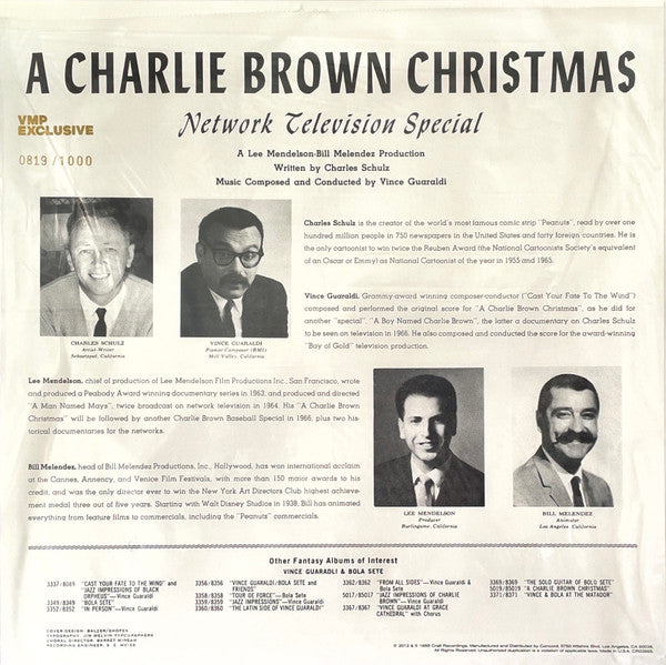 Vince Guaraldi - A Charlie Brown Christmas (VMP Swirl)