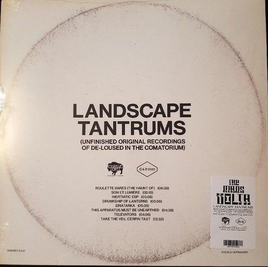 MARS VOLTA - Landscape Tantrums (Unfinished Original Recordings Of De-Loused In The Comatorium)