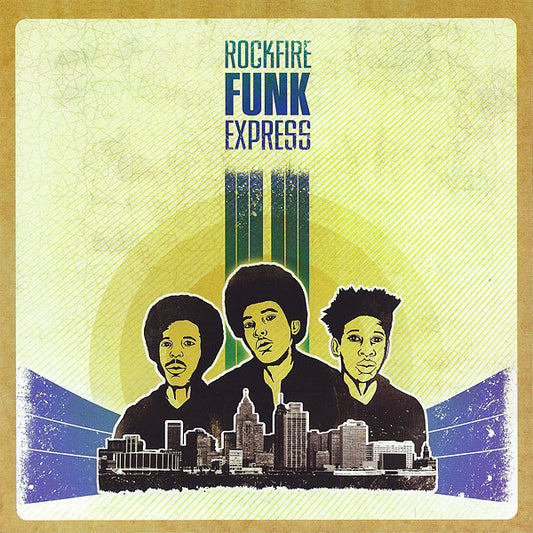 Rockfire Funk Express - People Save The World 7"
